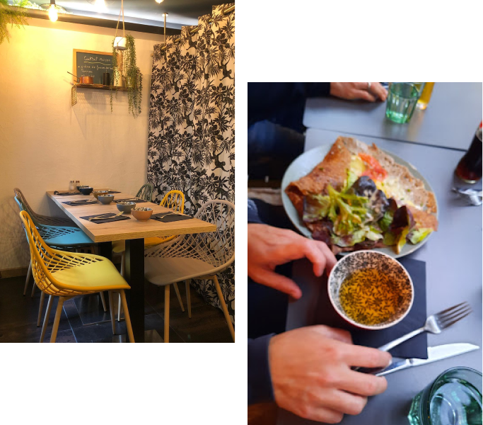 Le restaurant - L'Instant Crêperie - Rennes - top resto RENNES